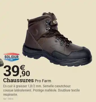 SOLIDUR Chaussures Pro Farm