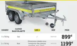 Espace emeraude ESPACE EMERAUDE Caisse basculante offre