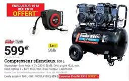 Espace emeraude Predif Compresseur silencieux offre