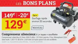 Espace emeraude PROFOR Compresseur silencieux offre