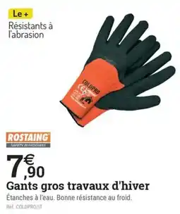 Espace emeraude COLDPRO Gants gros travaux d'hiver offre