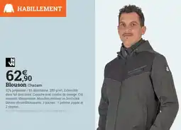 Espace emeraude Blouson Chazam offre
