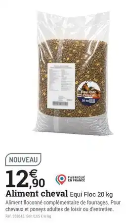 Espace emeraude Equi Floc Aliment cheval offre
