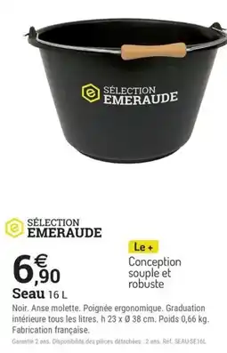 Espace emeraude SÉLECTION EMERAUDE Seau offre