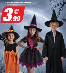 Bazarland Costume enfant halloween offre