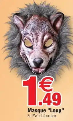 Bazarland Masque loup offre