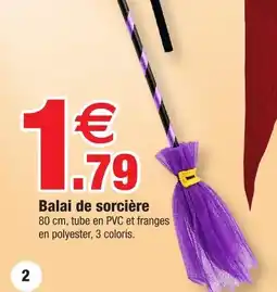 Bazarland Balaï de sorcière offre