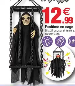 Bazarland Fantôme en cage offre