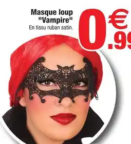 Bazarland Masque loup vampire offre