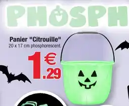 Bazarland Panier citrouille offre