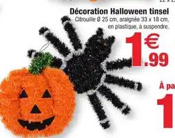Bazarland Décoration halloween tinsel offre