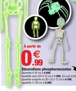 Bazarland Décorations phosphorescentes offre