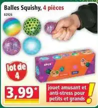 Norma Balles squishy, 4 pièces offre