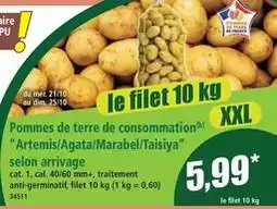 Norma Dim - pommes de terre de consommation offre