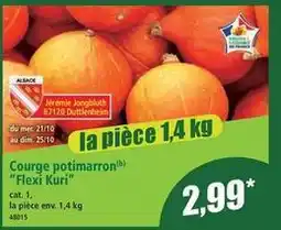 Norma Dim - courge potimarron flexi kuri offre