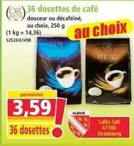 Norma Sati - 36 dosettes de café offre