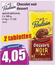 Norma Poulain - chocolat noir dessert offre