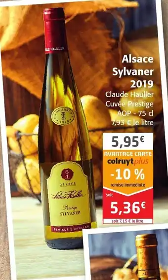 Colruyt Alsace Sylvaner offre