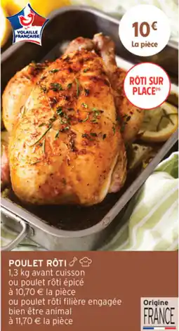 Intermarché Contact Volaille Française Poulet Rôti offre