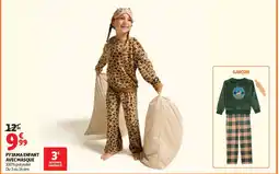Auchan PYJAMA ENFANT AVEC MASQUE offre