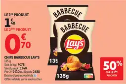 Auchan Lay's Chips Barbecue offre