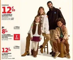 Auchan INEXTENSO VESTE FEMME OU HOMME offre