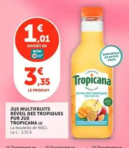 Utile Tropicana Jus multifruits offre