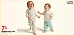Auchan INEXTENSO PYJAMA BÉBÉ offre