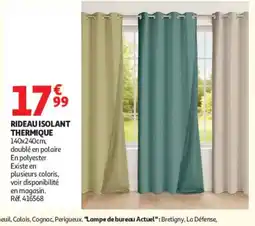 Auchan RIDEAU ISOLANT THERMIQUE offre