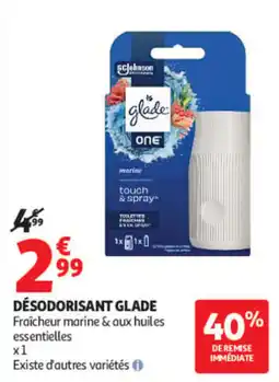 Auchan Glade Désodorisant offre