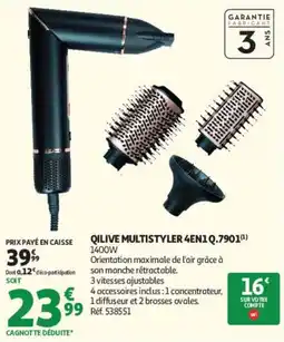 Auchan QILIVE MULTISTYLER 4EN1 offre