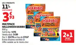 Auchan HARIBO Halloween offre