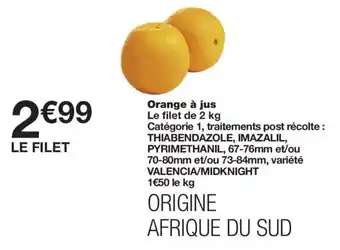 Orange à jus