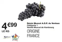 Monop' Raisin Muscat A.O.P. du Ventoux offre