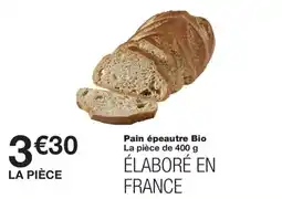 Monop' Pain épeautre Bio offre