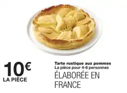 Monop' Tarte rustique aux pommes offre