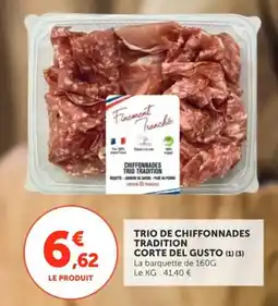 Utile Corte Del Gusto Chiffonnades Trio Tradition offre