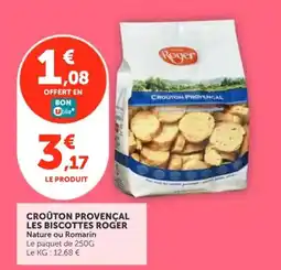Utile Les Biscottes Roger offre