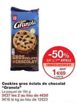 Monop' LU Granola offre