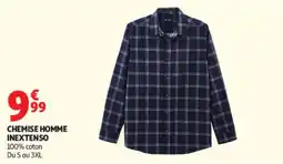Auchan INEXTENSO CHEMISE HOMME offre