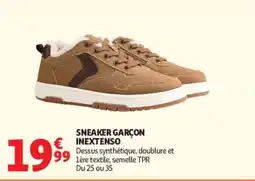 Auchan INEXTENSO SNEAKER GARÇON offre