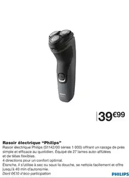Monop' Philips Rasoir électrique offre