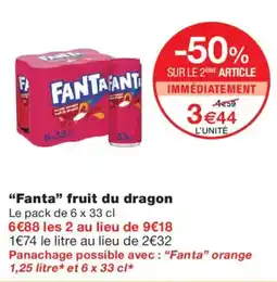 Monop' Fanta fruit du dragon offre