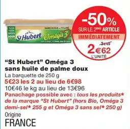 Monop' St Hubert Oméga 3 offre