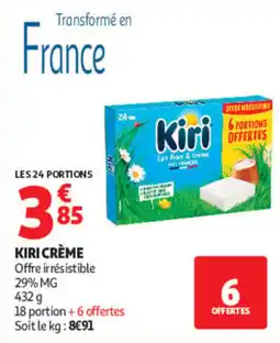 Auchan Kiri Crème offre