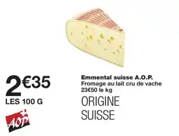 Monop' Emmental suisse A.O.P. offre
