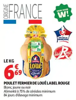 Auchan Loué Poulet fermier offre