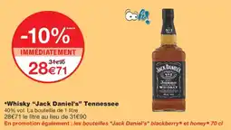 Monop' Jack Daniel's Whisky Tennessee offre