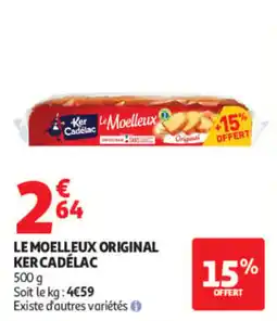 Auchan Ker Cadélac Le Moelleux Original offre