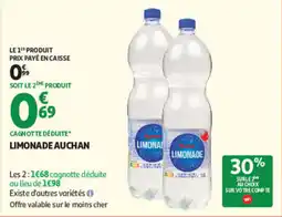Auchan Limonade AuChan offre